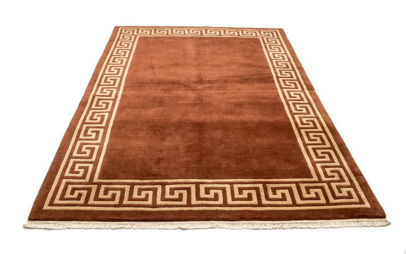 Nepal tapijt - 239 x 171 cm - bruin