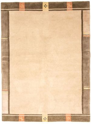 Nepal tapijt - 242 x 175 cm - beige