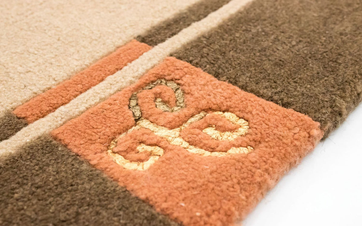 Nepal tapijt - 242 x 175 cm - beige