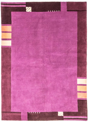 Nepal tapijt - 241 x 172 cm - paars