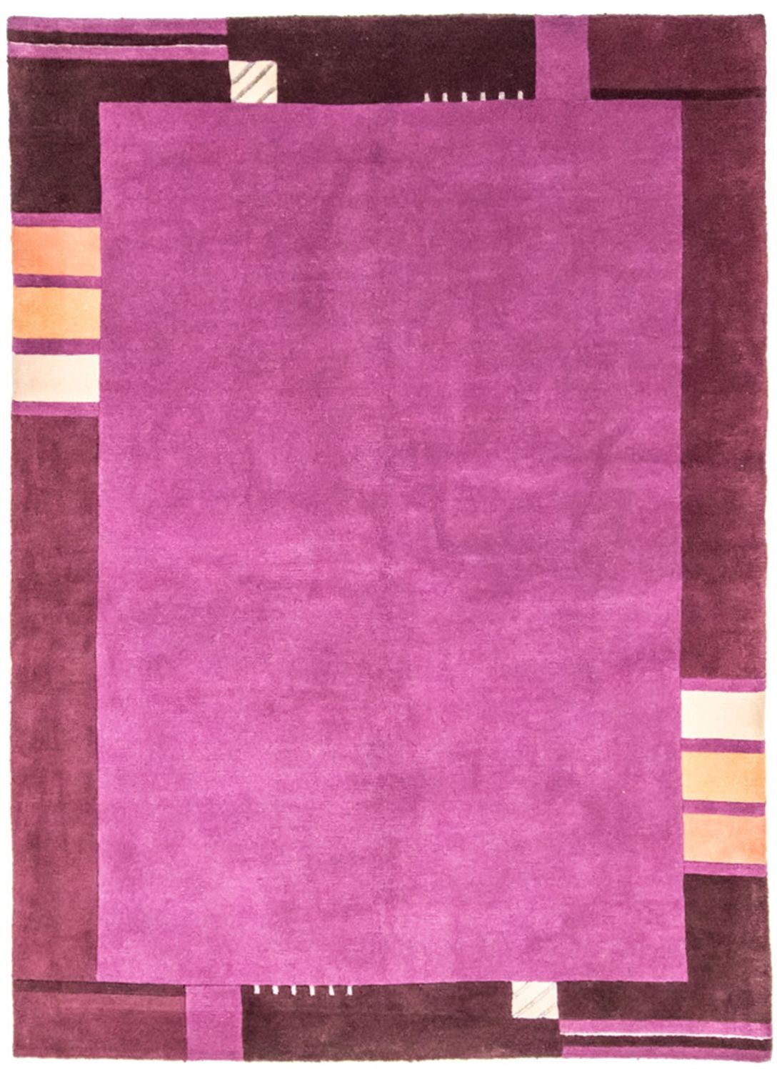 Nepal tapijt - 241 x 172 cm - paars
