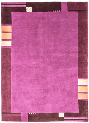 Nepal tapijt - 241 x 172 cm - paars