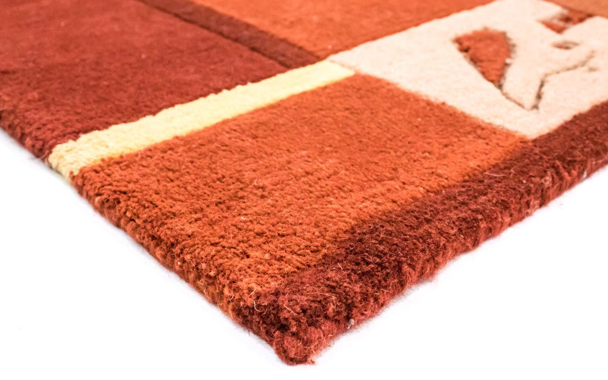 Nepal tapijt - 242 x 173 cm - oranje