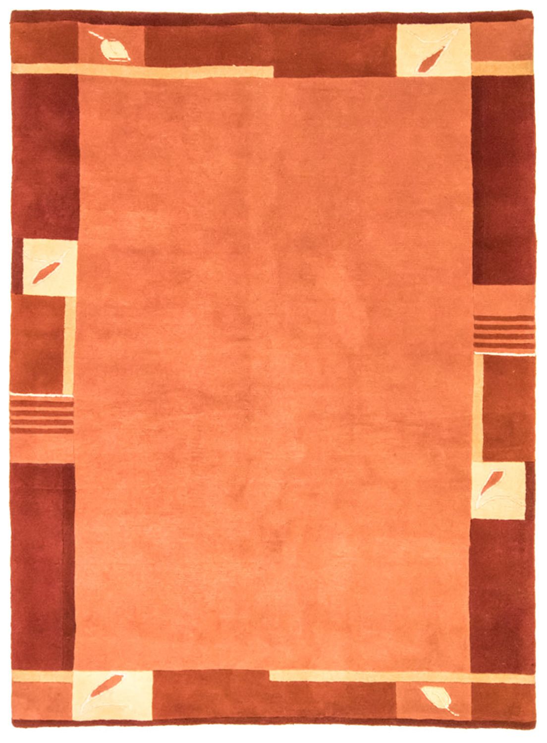Nepal tapijt - 238 x 170 cm - oranje