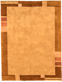 Nepal tapijt - 238 x 177 cm - lichtbruin