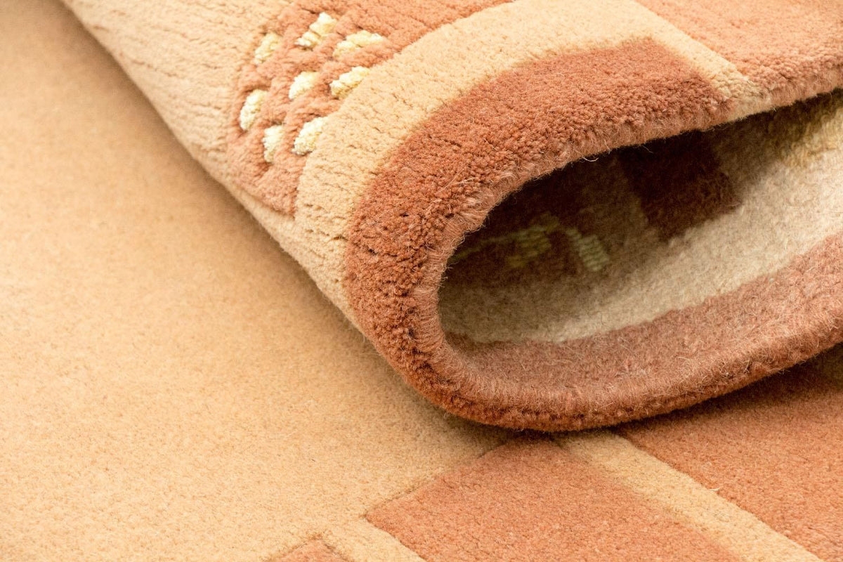 Nepal tapijt - 186 x 123 cm - oranje