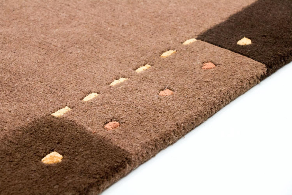 Nepal tapijt - 178 x 122 cm - bruin