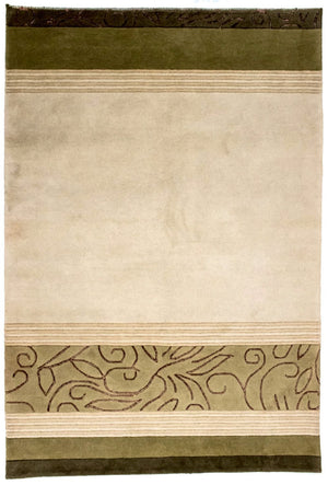 Nepal tapijt - 199 x 140 cm - beige