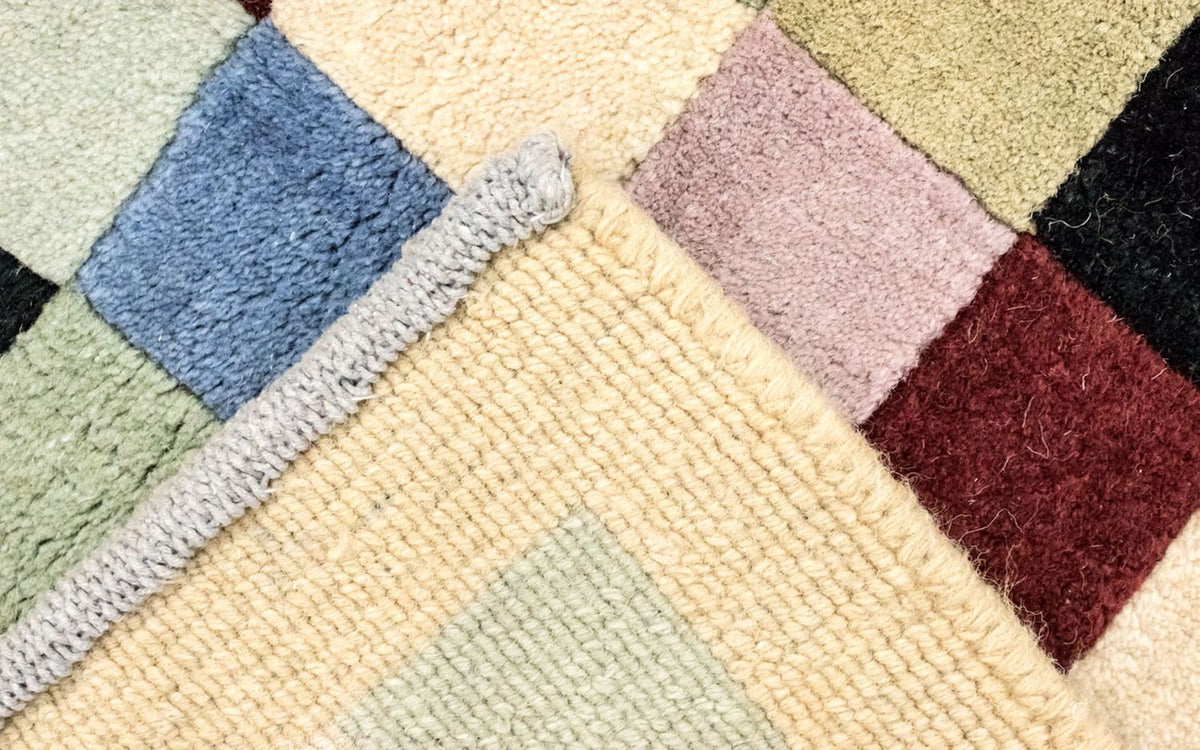 Nepal tapijt - 224 x 161 cm - gekleurd