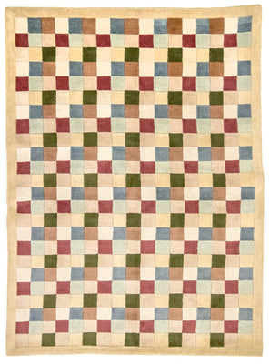 Nepal tapijt - 220 x 160 cm - gekleurd