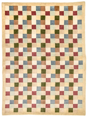 Nepal tapijt - 220 x 160 cm - gekleurd