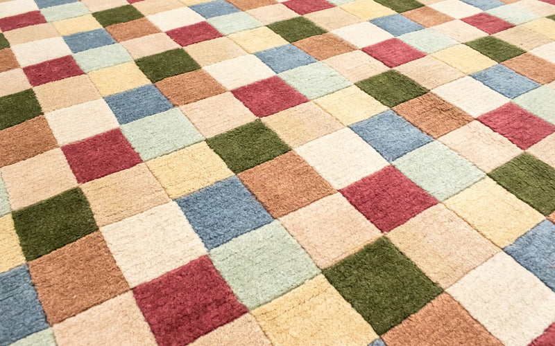 Nepal tapijt - 220 x 160 cm - gekleurd