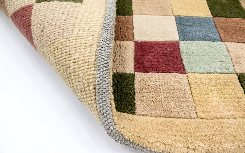 Nepal tapijt - 220 x 160 cm - gekleurd