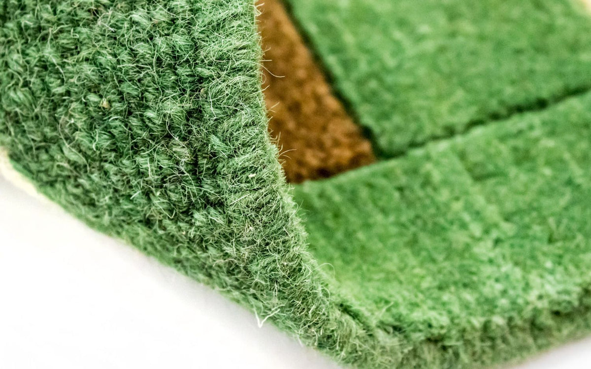 Nepal tapijt - 225 x 161 cm - groen