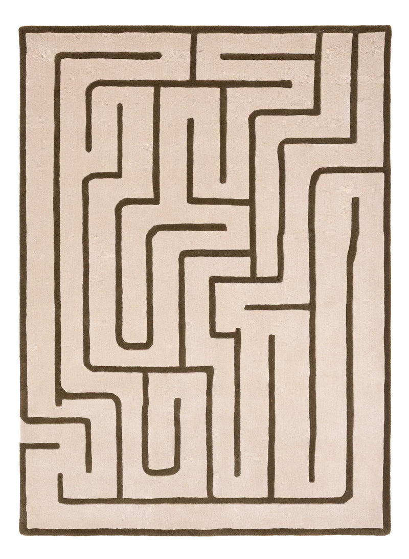 Kinderteppich Labyrinth
