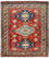 Ziegler Tapijt - Kazak vierkant  - 197 x 188 cm - rood
