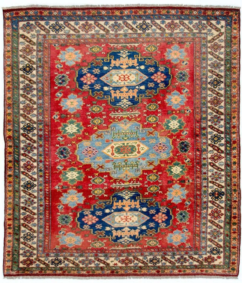 Ziegler Tapijt - Kazak vierkant  - 197 x 188 cm - rood