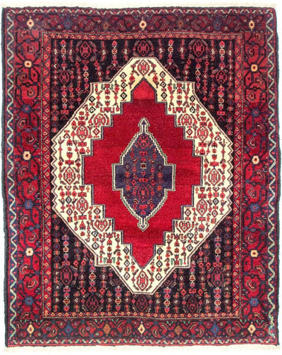 Senneh Tapijt 126x158cm - Perzisch tapijt