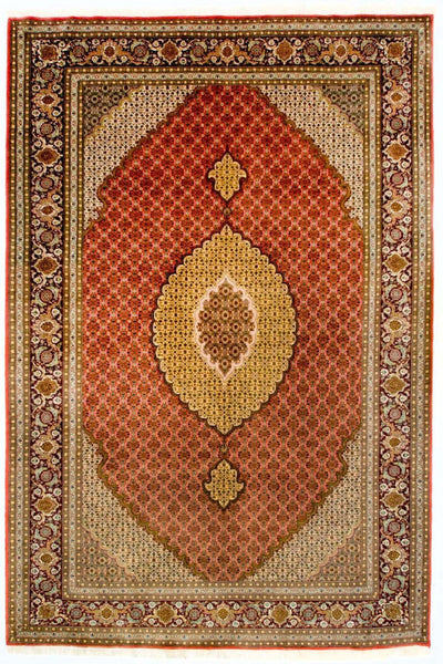 Tabriz - 50 Raj Tapijt 204x300cm - Perzisch tapijt