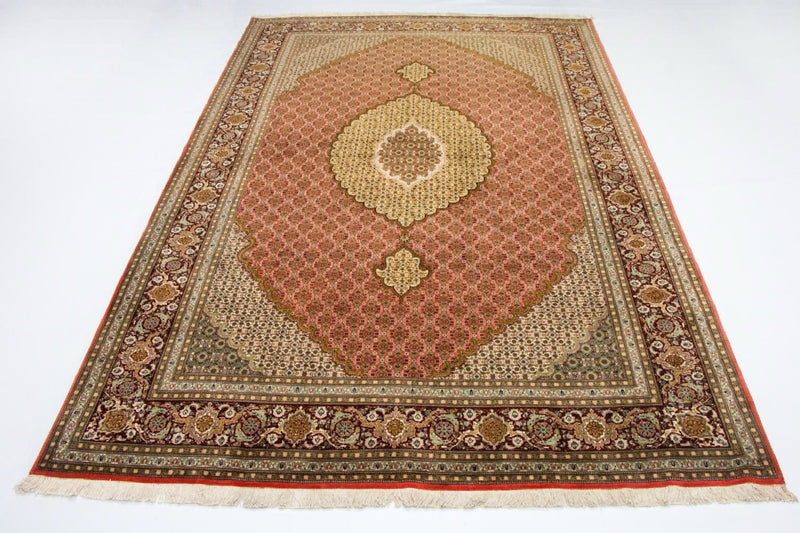 Perzisch tapijt - Tabriz - Royal - 300 x 204 cm - oranje