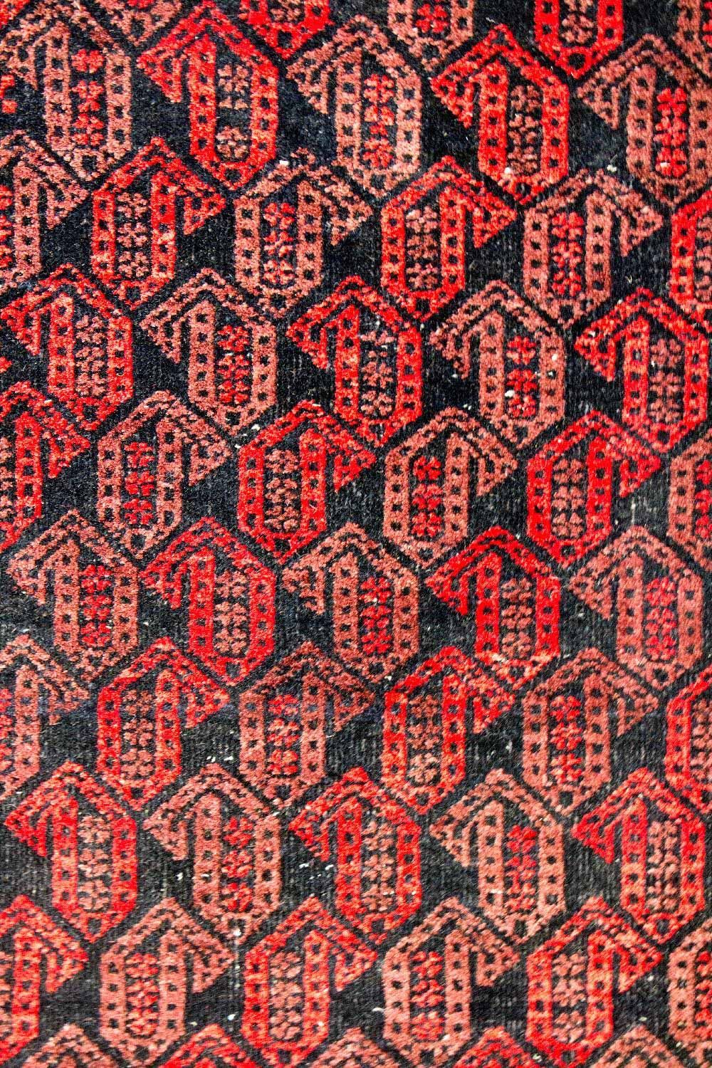 Loper Baluch tapijt - 215 x 106 cm - veelkleurig