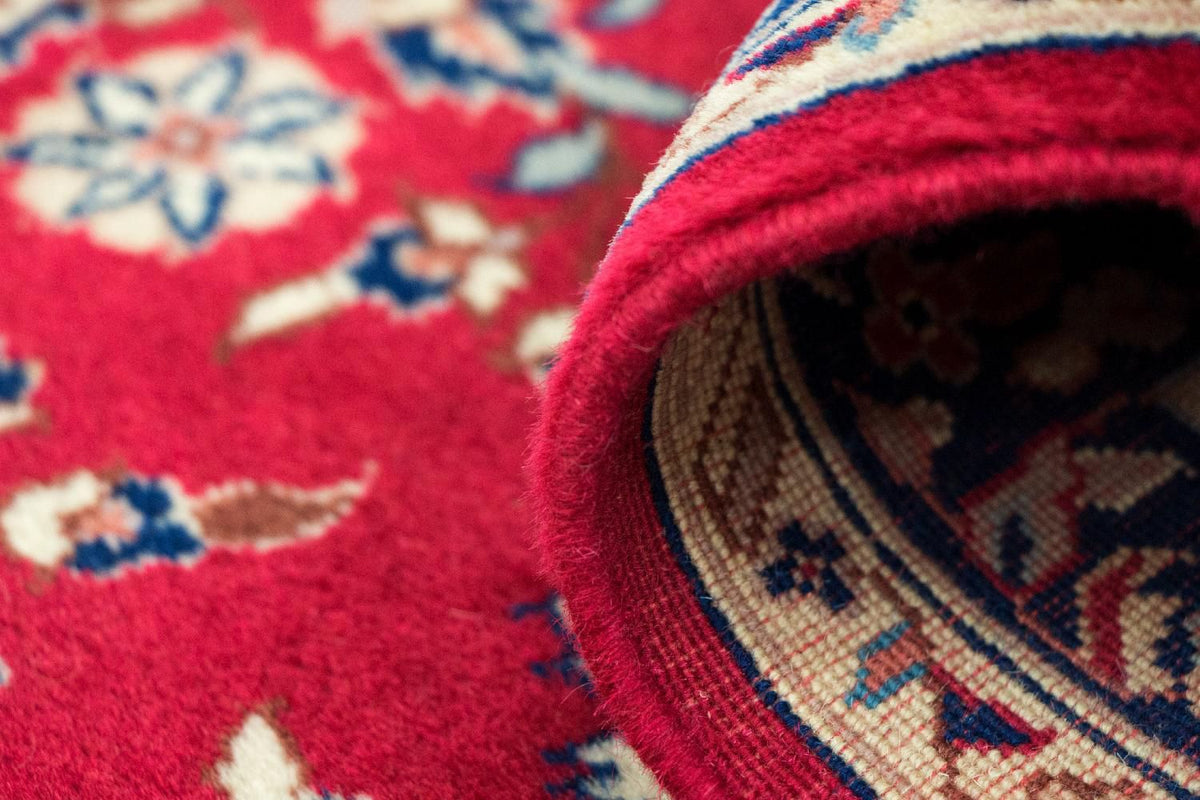 Loper Perzisch tapijt - Tabriz - 336 x 78 cm - rood