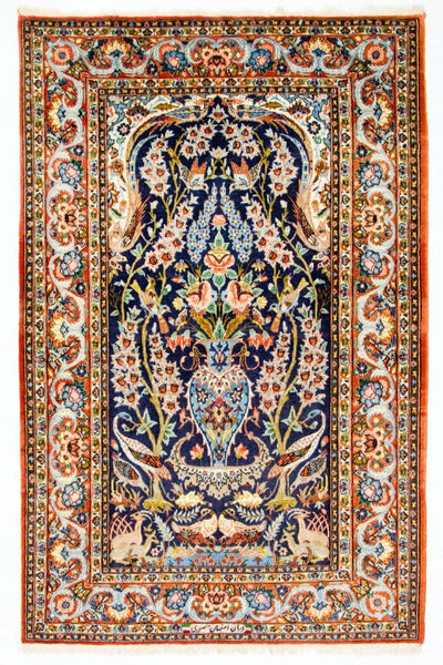 Isfahan Tapijt 106x160cm - Perzisch tapijt