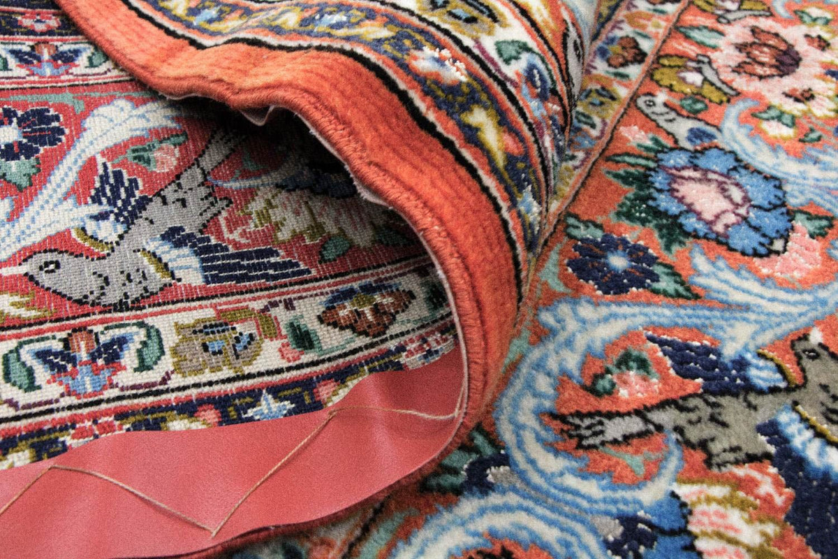 Perzisch tapijt - Isfahan - Premium - 160 x 106 cm - donkerblauw