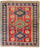 Ziegler Tapijt - Kazak vierkant  - 217 x 193 cm - rood