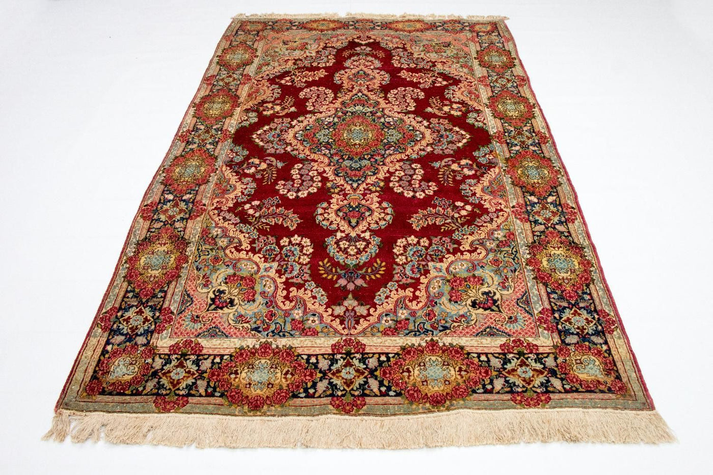 Kerman Tapijt 235x141cm - Perzisch tapijt