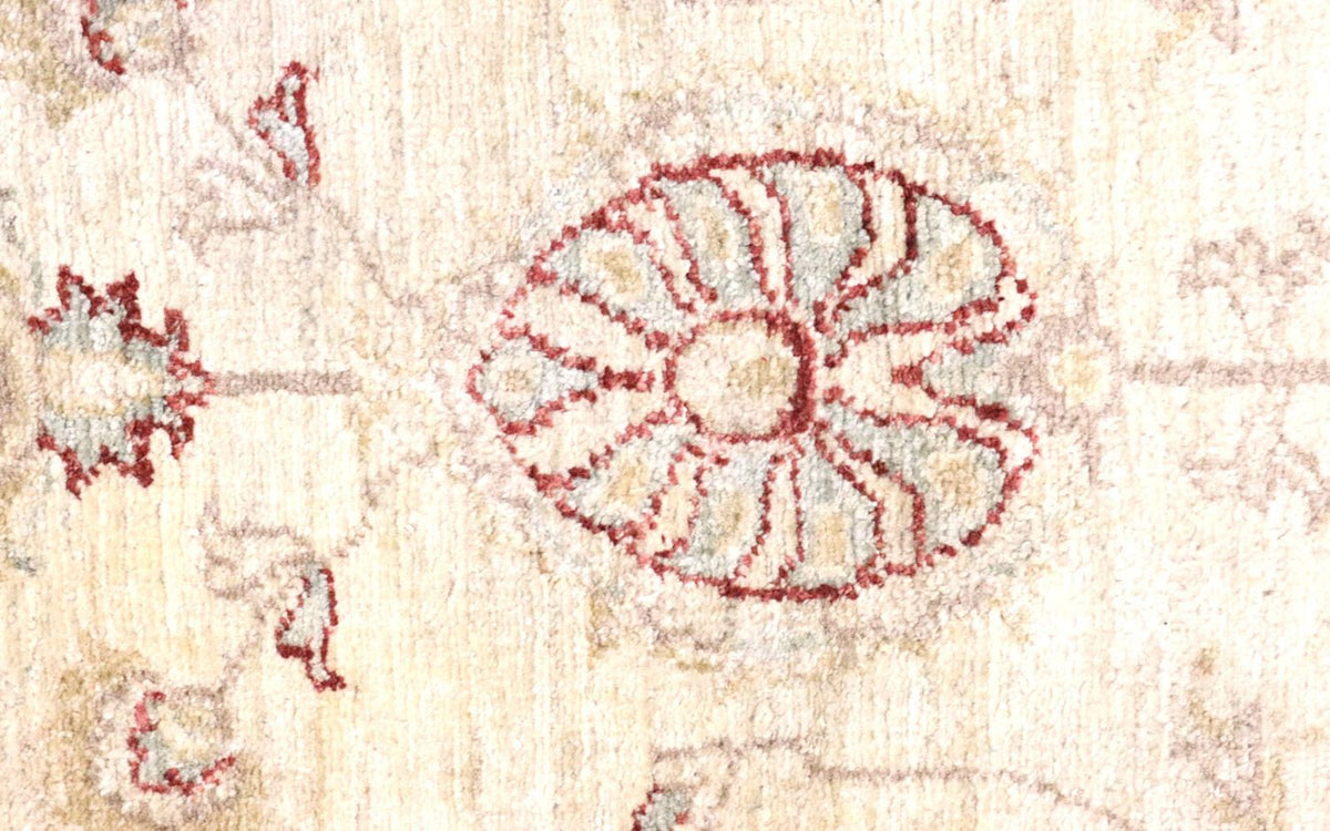 Loper Ziegler tapijt - 295 x 82 cm - beige