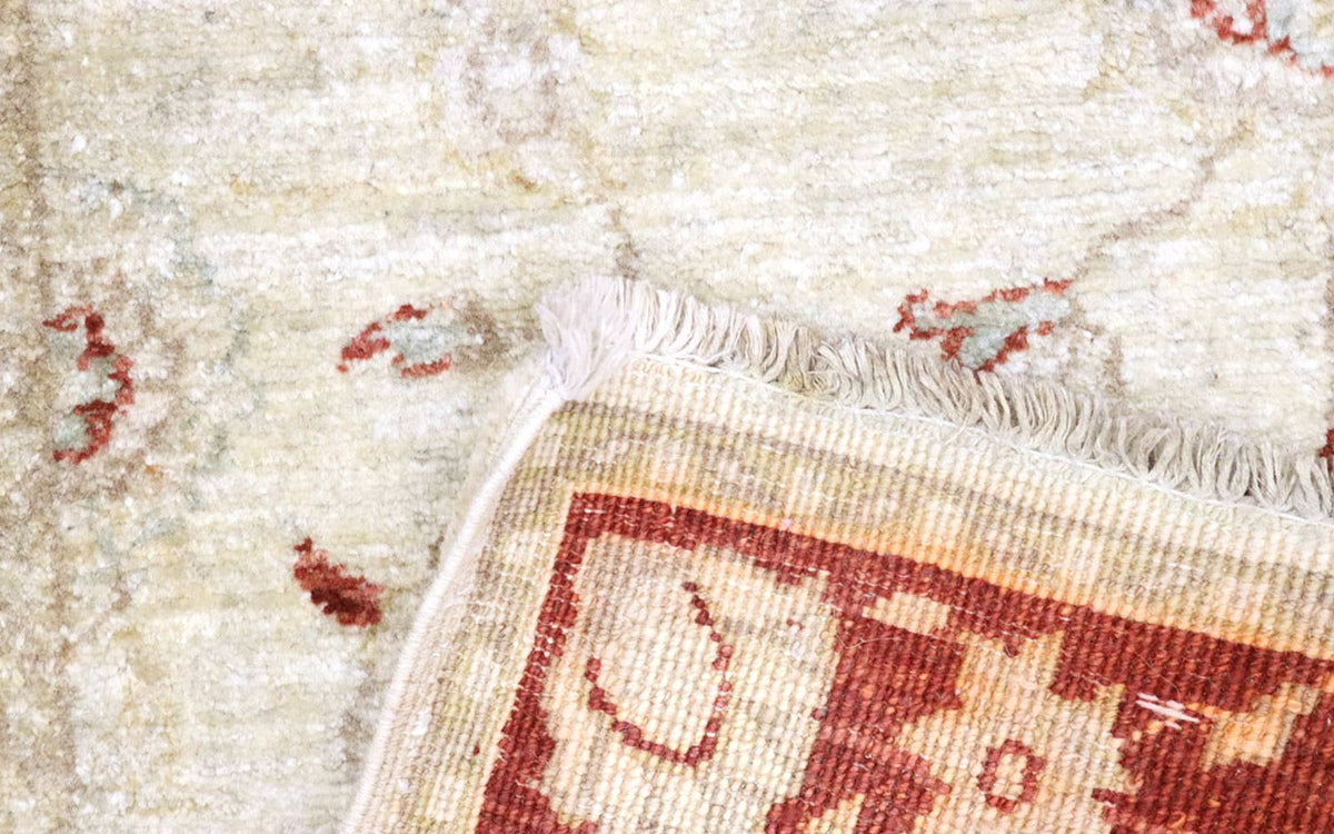 Loper Ziegler tapijt - 295 x 82 cm - beige