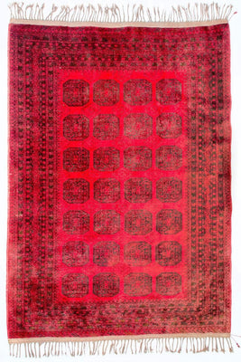 Afghaans tapijt - Bukhara - 292 x 203 cm - rood