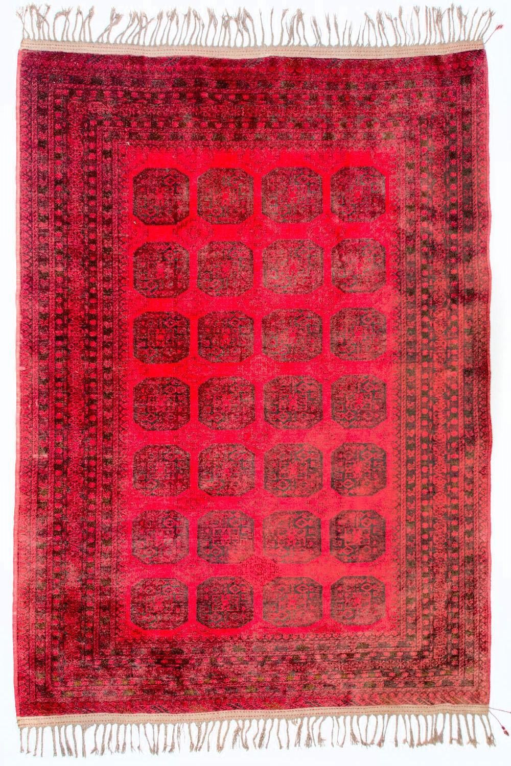 Afghaans tapijt - Bukhara - 292 x 203 cm - rood