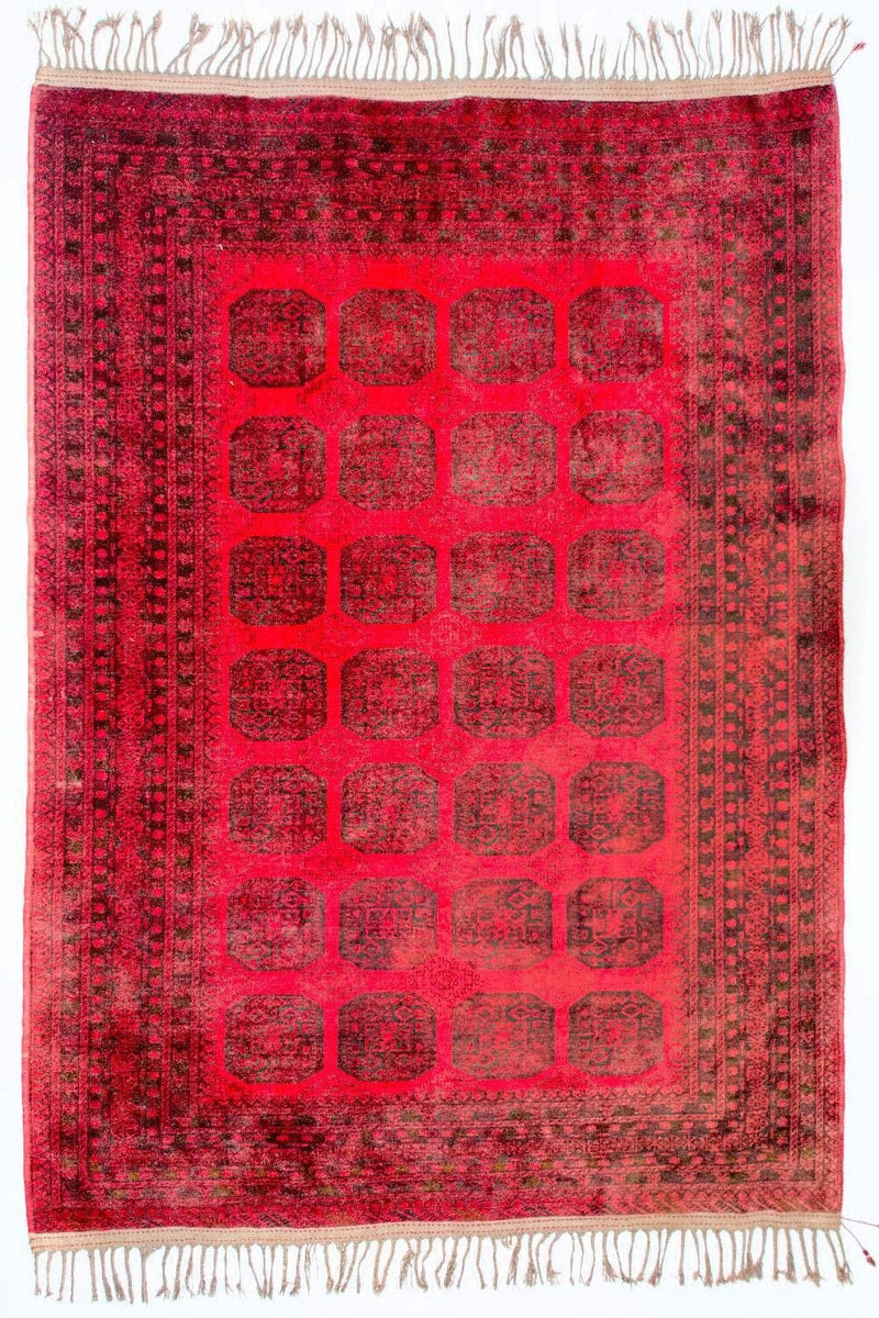 Afghaans tapijt - Bukhara - 292 x 203 cm - rood