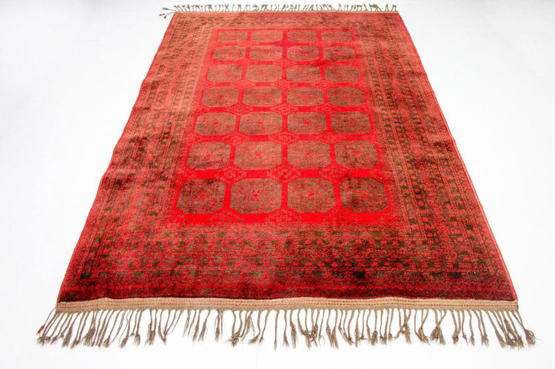 Afghaans tapijt - Bukhara - 292 x 203 cm - rood