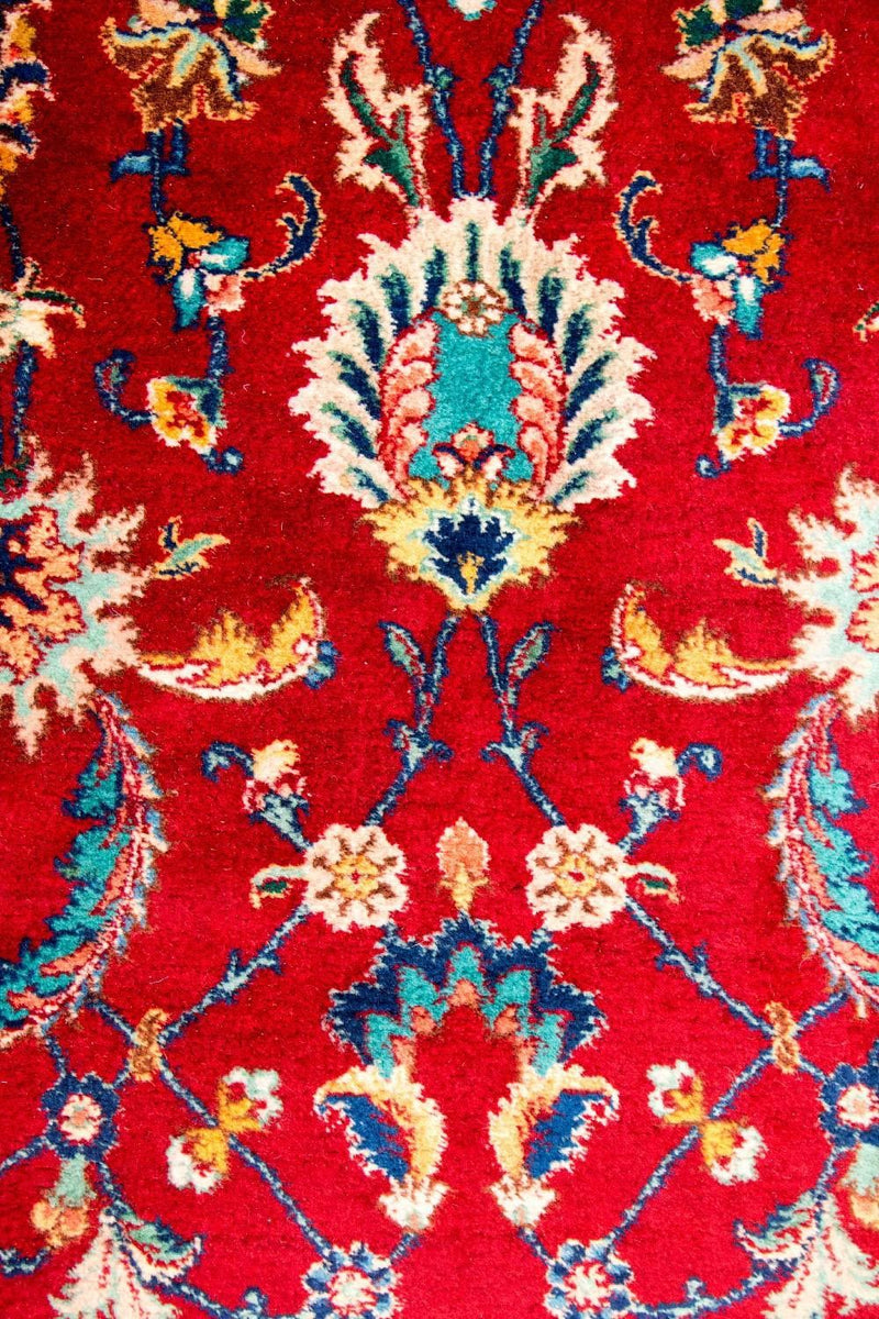 Perzisch tapijt - Tabriz - 410 x 212 cm - rood