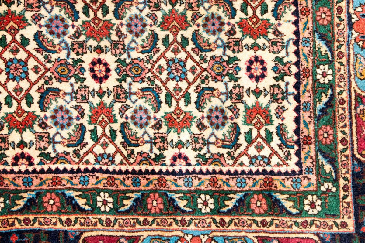Perzisch tapijt - Bijar - Koninklijk - 315 x 223 cm - donkerblauw
