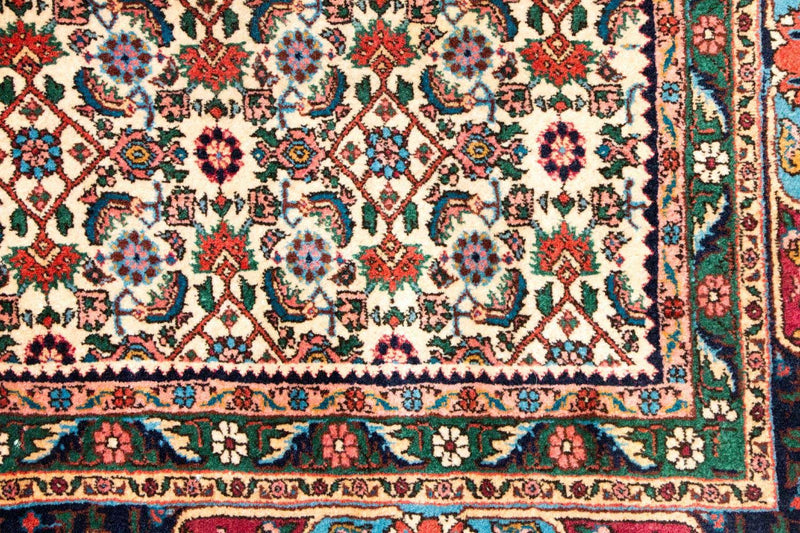 Perzisch tapijt - Bijar - Koninklijk - 315 x 223 cm - donkerblauw