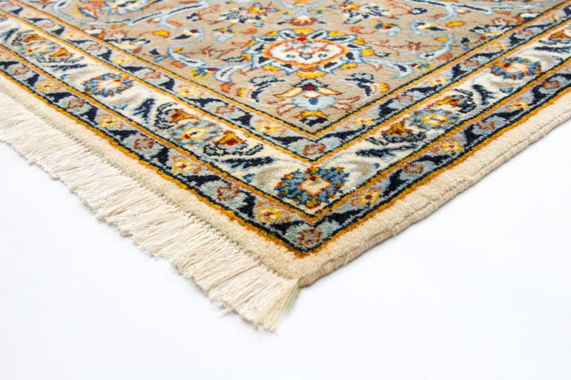Perzisch tapijt - Keshan - 413 x 307 cm - beige