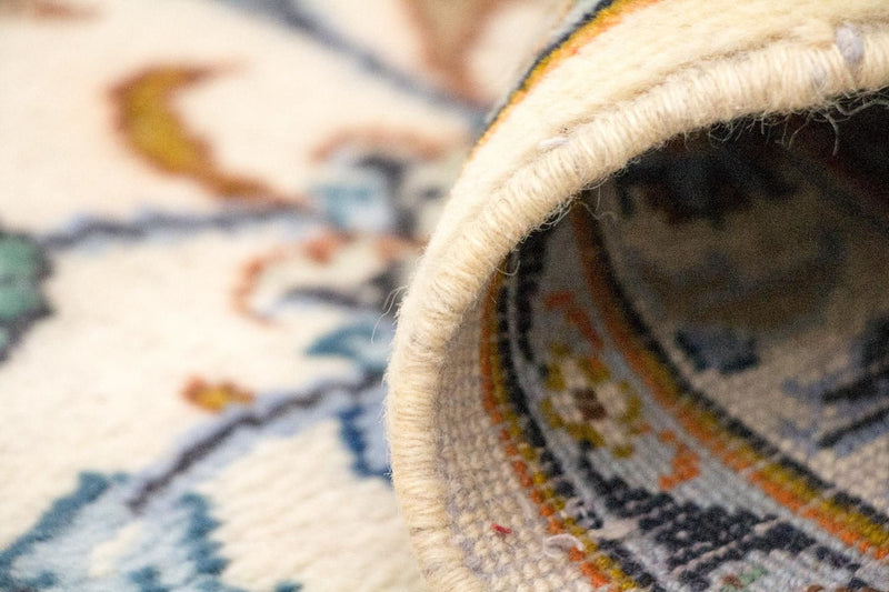 Perzisch tapijt - Keshan - 413 x 307 cm - beige