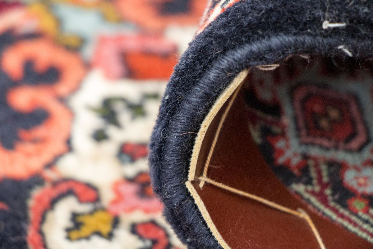 Loper Perzisch tapijt - Bijar - Koninklijk - 397 x 89 cm - rood