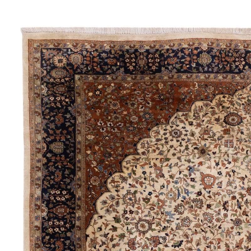 Indo Sarouk Tapijt 348x255cm - Oosters Tapijt