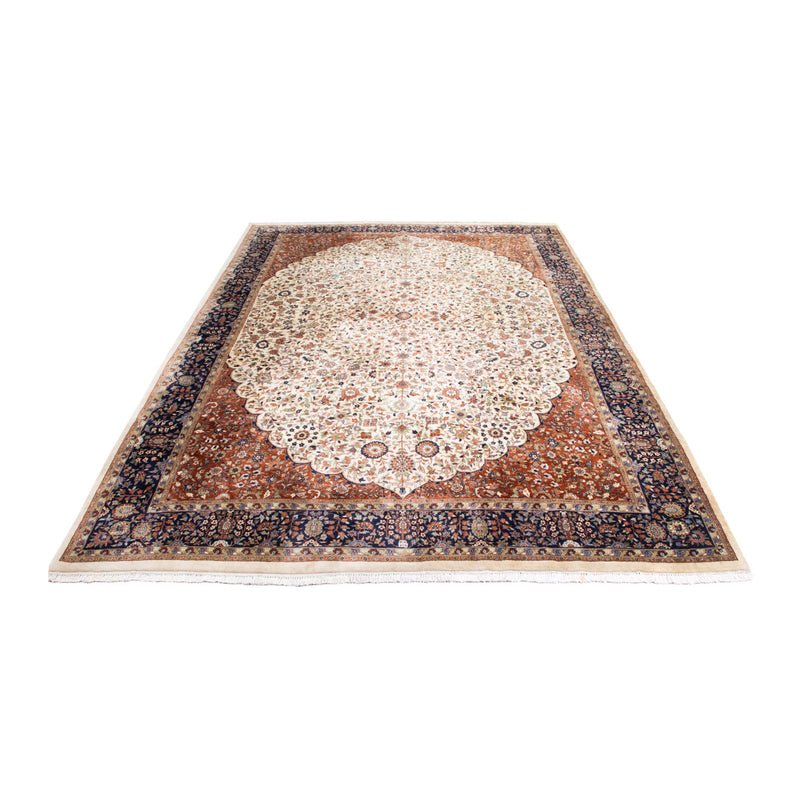Indo Sarouk Tapijt 348x255cm - Oosters Tapijt