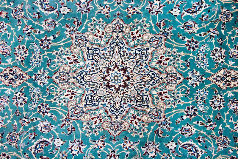 Perzisch tapijt - Nain - Premium - 357 x 219 cm - groen