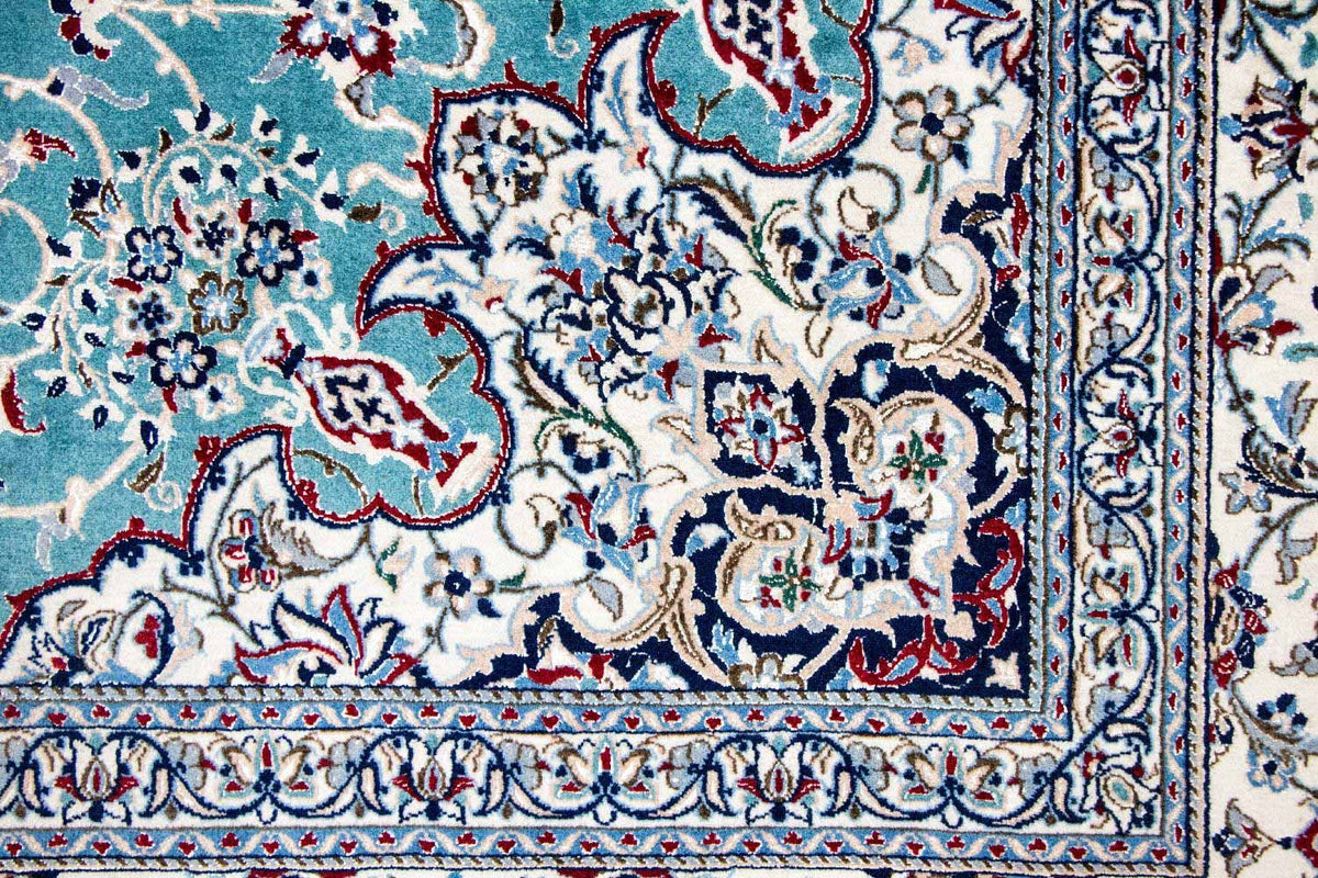 Perzisch tapijt - Nain - Premium - 357 x 219 cm - groen