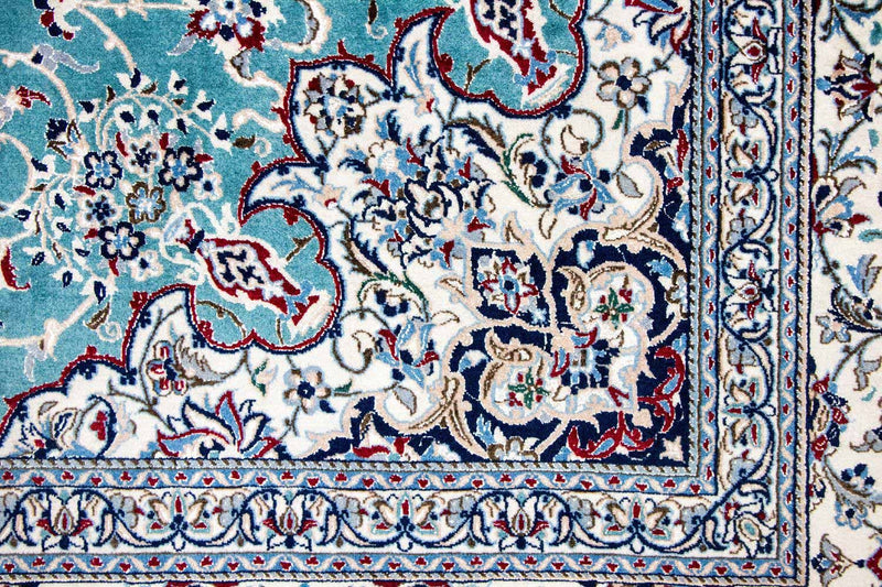 Perzisch tapijt - Nain - Premium - 357 x 219 cm - groen