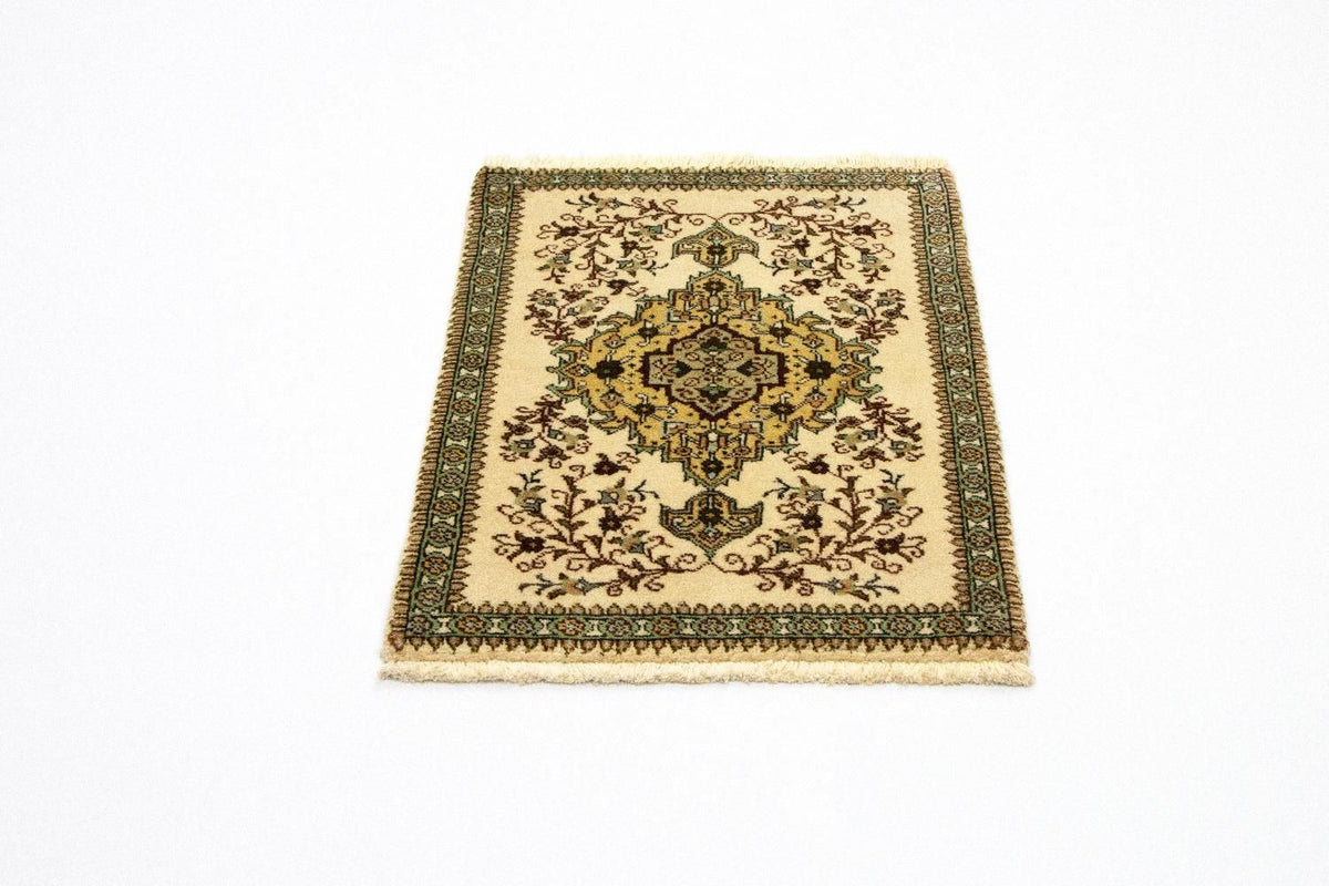Perzisch tapijt - Tabriz - 87 x 62 cm - beige