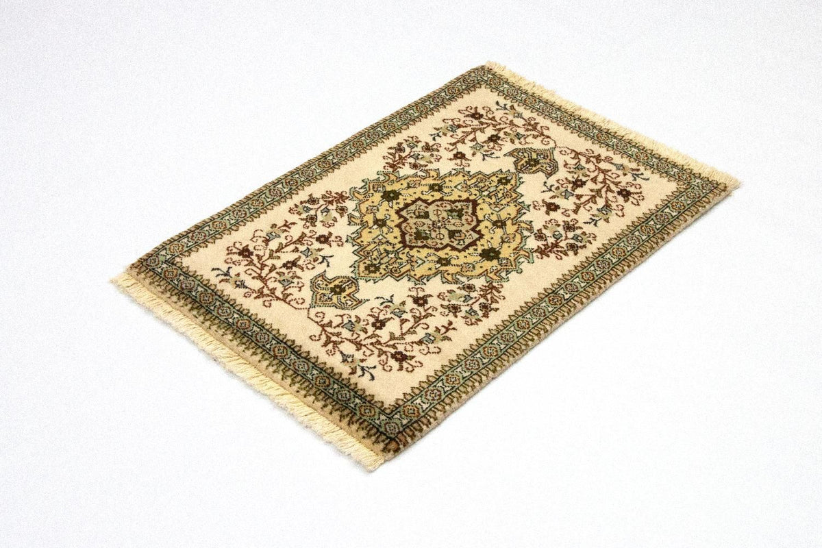 Perzisch tapijt - Tabriz - 87 x 62 cm - beige