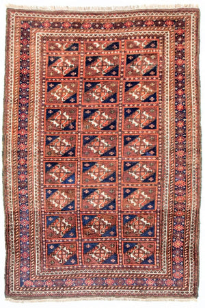 Afghaans tapijt - Bukhara - 164 x 105 cm - blauw
